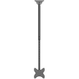 Neomounts CL35-340BL12 Flat Screen Ceiling Mount (Height: 106-156 cm)