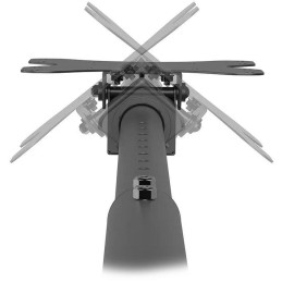 Neomounts CL35-340BL12 Flat Screen Ceiling Mount (Height: 106-156 cm)