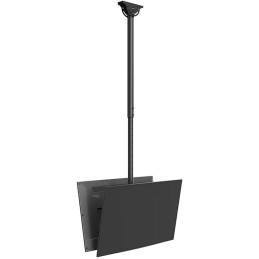 Neomounts CL35-340BL22  Back-to-Back Screen Ceiling Mount (Height: 106-156 cm)
