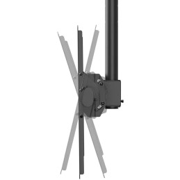 Neomounts CL35-440BL16L  Flat Screen Ceiling Mount (Height: 106-156 cm)