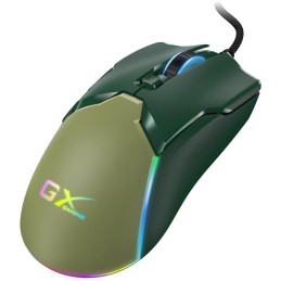 GENIUS GX GAMING Scorpion M700 Army Green/ drátová/ RGB podsvícení/ 800-7200 dpi/ USB/ 6tlačítek/ zelená