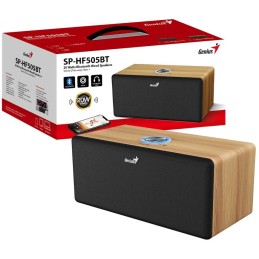 GENIUS repro SP-HF505BT Pine Wood/ Bluetooth 5.3/ 20W/ barva světlé dřevo