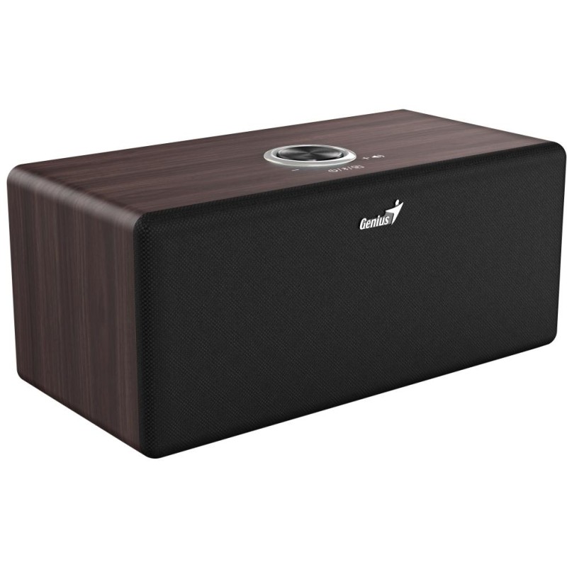 GENIUS repro SP-HF505BT Dark Brown/ Bluetooth 5.3/ 20W/ barva tmavé dřevo