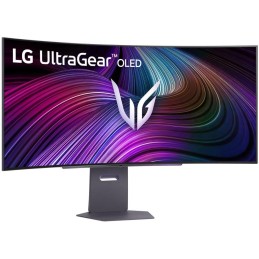 LG monitor zakřivený 45GX90SA-B 44,5 " OLED/3440x1440/21:9/275cd/m2/240 HZ/0,03ms/ DP/HDMI/USB-C/LAN/7Wx2/výškově stav.