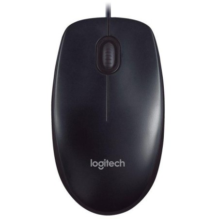 Logitech myš M90/ Drátová/ Optická/ 1000dpi/ USB/ černá