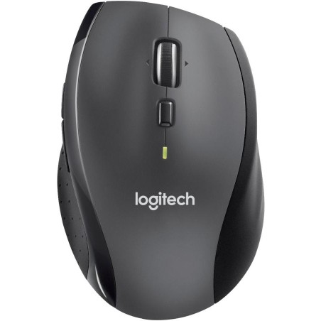 Logitech myš M705/ Bezdrátová/ Laserová/ 1000dpi/ 2.4GHz/ USB přijímač/ černo-stříbrná
