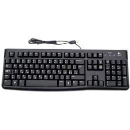 Logitech klávesnice K120/ Drátová/ USB/ CZ/ Černá