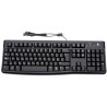 Logitech keyboard K120/ Wired/ USB/ CZ/ Black
