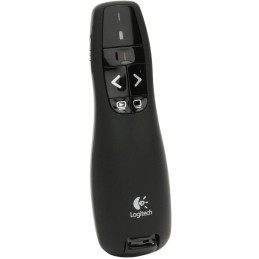 Logitech Presenter R400/ bezdrátový/ 2,4 GHz/ USB/ červené laser ukazovátko