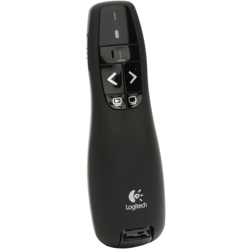 Logitech Presenter R400/ bezdrátový/ 2,4 GHz/ USB/ červené laser ukazovátko