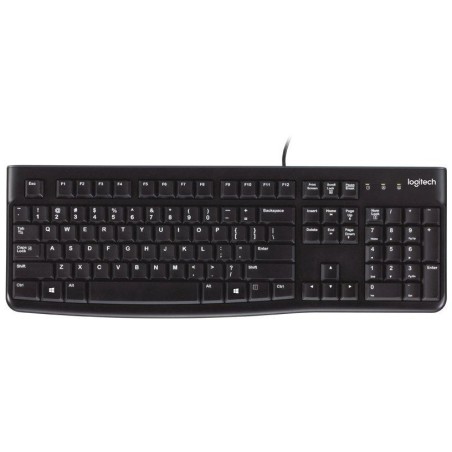Logitech klávesnice K120 for Business/ Drátová/ USB/ CZ/ Černá