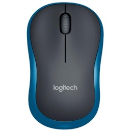 Logitech myš M185/ Bezdrátová/ Optická/ 1000dpi/ USB přijímač/ modrá