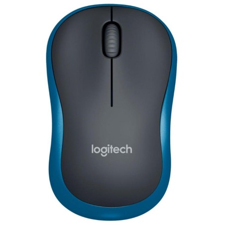Logitech myš M185/ Bezdrátová/ Optická/ 1000dpi/ USB přijímač/ modrá