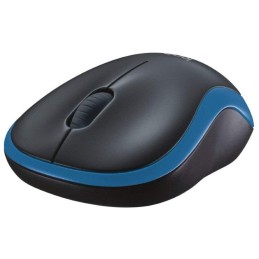Logitech myš M185/ Bezdrátová/ Optická/ 1000dpi/ USB přijímač/ modrá