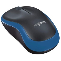 Logitech myš M185/ Bezdrátová/ Optická/ 1000dpi/ USB přijímač/ modrá