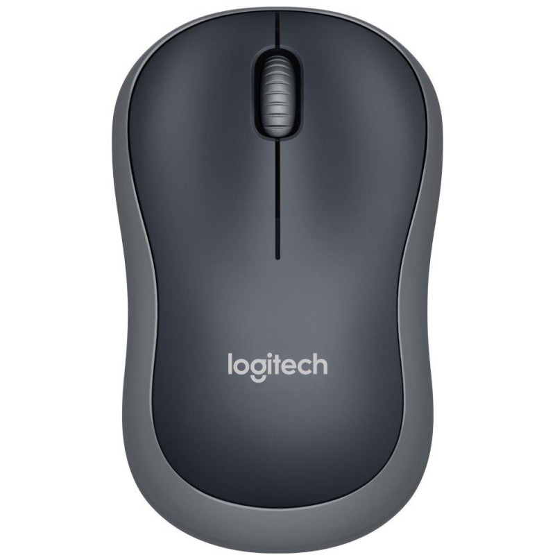 Logitech myš M185/ Bezdrátová/ Optická/ 1000dpi/ USB přijímač/ šedá