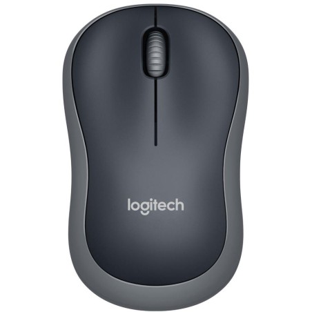 Logitech myš M185/ Bezdrátová/ Optická/ 1000dpi/ USB přijímač/ šedá