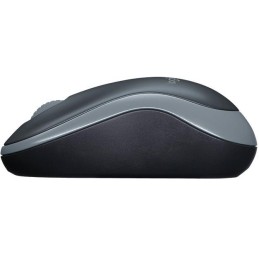 Logitech myš M185/ Bezdrátová/ Optická/ 1000dpi/ USB přijímač/ šedá