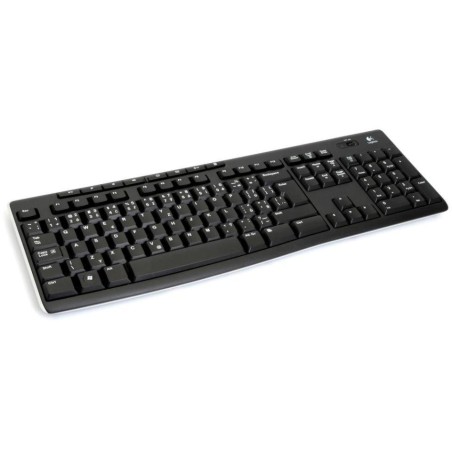 Logitech klávesnice K270/ Bezdrátová/ 2.4GHz/ USB přijímač/ CZ/ Černá