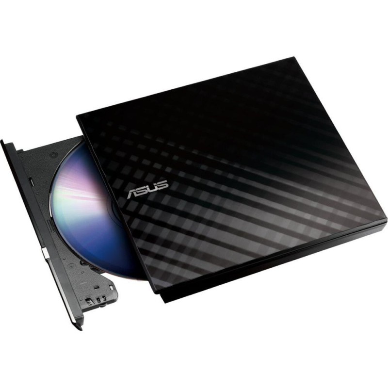 ASUS SDRW-08D2S-U LITE/BLACK/ Externí slim/ DVD-RW/ černá/ USB