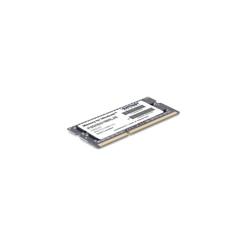 PATRIOT Ultrabook 4GB DDR3 1600MHz / SO-DIMM / CL11 / PC3-12800 / 1,35V