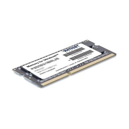 PATRIOT Ultrabook 4GB DDR3 1600MHz / SO-DIMM / CL11 / PC3-12800 / 1,35V