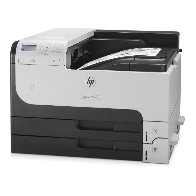 HP LaserJet Entreprise 700 M712dn ePrint/ A3/ 1200x1200/ LCD displej/ USB/ LAN/ duplex/ Bílo-černá