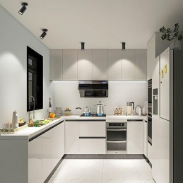 IMMAX NEO PUNTO-1 SMART bodové svítidlo černé zlaté zdroj  GU10 4,8W, RGB+CCT, Zigbee 3.0, TUYA