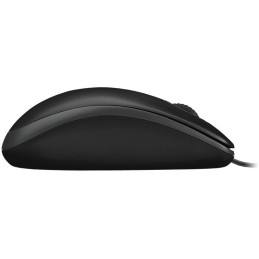 Logitech myš B100/ Drátová/ Optická/ 800dpi/ USB/ černá