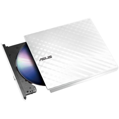 ASUS SDRW-08D2S-U LITE/WHITE/ Externí slim/ DVD-RW/ bílá/ USB