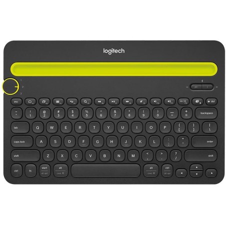 Logitech klávesnice K480/ Bezdrátová/ Bluetooth/ US (americká)/ černá