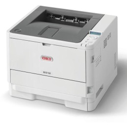 OKI B512dn A4, čb, 1200x1200, 45 ppm, USB 2.0, PCL6+PS3, duplex, LAN