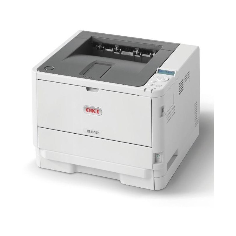 OKI B512dn A4, čb, 1200x1200, 45 ppm, USB 2.0, PCL6+PS3, duplex, LAN