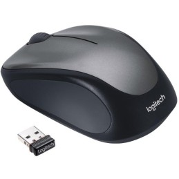 Logitech myš M235/ Bezdrátová/ Optická/ 1000dpi/ USB přijímač/ tmavě šedá (rtuť)