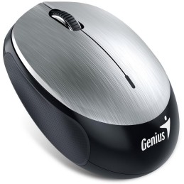 GENIUS NX-9000BT/ Bluetooth 4.0/ 1200 dpi/ bezdrátová/ dobíjecí baterie/ stříbrná