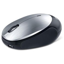 GENIUS NX-9000BT/ Bluetooth 4.0/ 1200 dpi/ bezdrátová/ dobíjecí baterie/ stříbrná