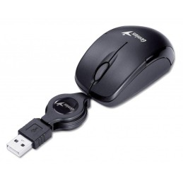 GENIUS Micro Traveler V2/ drátová/ 1200 dpi/ USB/ černá
