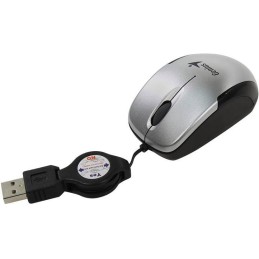 GENIUS Micro Traveler V2/ drátová/ 1200 dpi/ USB/ stříbrná