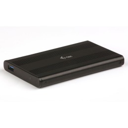 I-tec externí box pro HDD ADVANCE MySafe AluBasic/ 2,5" SATA/ SSD/ USB 3.0/ černý