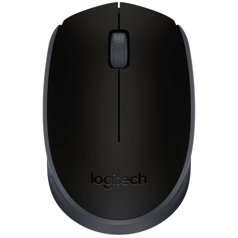 Logitech myš M171/ Bezdrátová/ Optická/ 1000dpi/ USB přijímač/ černá