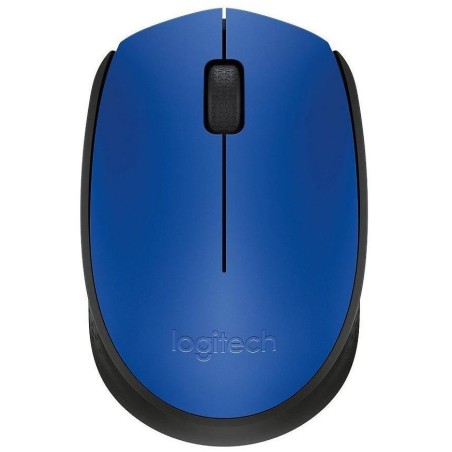 Logitech myš M171/ Bezdrátová/ Optická/ 1000dpi/ USB přijímač/ modrá