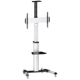 SUNNE by Elite Screens pojízdný TV stolek pro LCD a TV 37 - 70"/ nastavitelná výška/ max. VESA 600x400/ hliníkový