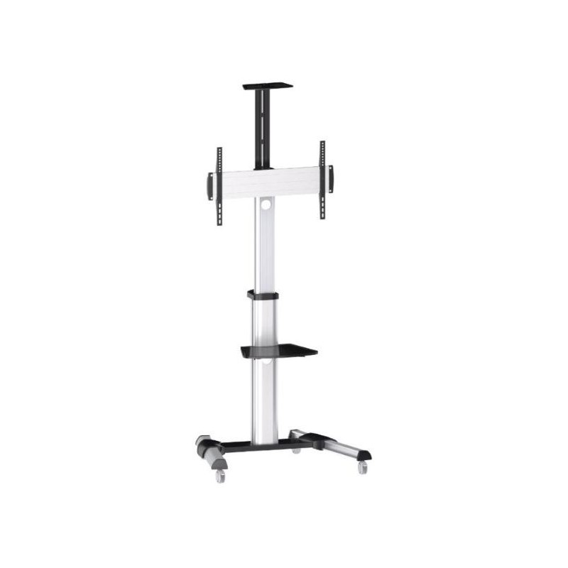 SUNNE by Elite Screens pojízdný TV stolek pro LCD a TV 37 - 70"/ nastavitelná výška/ max. VESA 600x400/ hliníkový