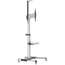 SUNNE by Elite Screens pojízdný TV stolek pro LCD a TV 37 - 70"/ nastavitelná výška/ max. VESA 600x400/ hliníkový