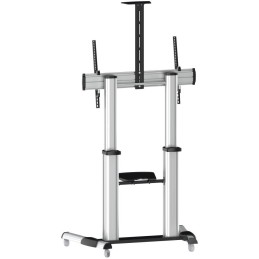 SUNNE by Elite Screens pojízdný TV stolek pro LCD a TV 60 - 100"/ nastavitelná výška/ max. VESA 600x1000/ hliníkový