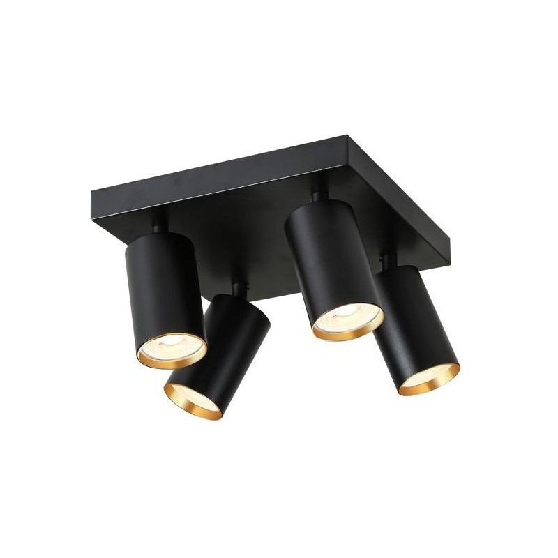 IMMAX NEO PUNTO-4S SMART bodové svítidlo čtverec 4 hlavy, GU10 4,8W, RGB+CCT, Zigbee 3.0, TUYA