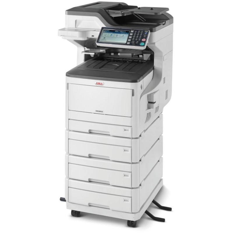 OKI MC853dnv/ A3/ print+scan+copy+fax/ 23ppm/ ProQ 2400dpi/ PCL6/ PS3/ Duplex/ Fax/ RADF/ USB/ LAN