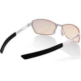 AROZZI herní brýle VISIONE VX-500 White/ bíločerné obroučky/ jantarová skla