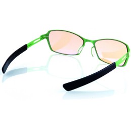 AROZZI herní brýle VISIONE VX-500 Green/ zelenočerné obroučky/ jantarová skla
