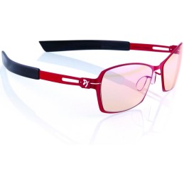 AROZZI herní brýle VISIONE VX-500 Red/ červenočerné obroučky/ jantarová skla